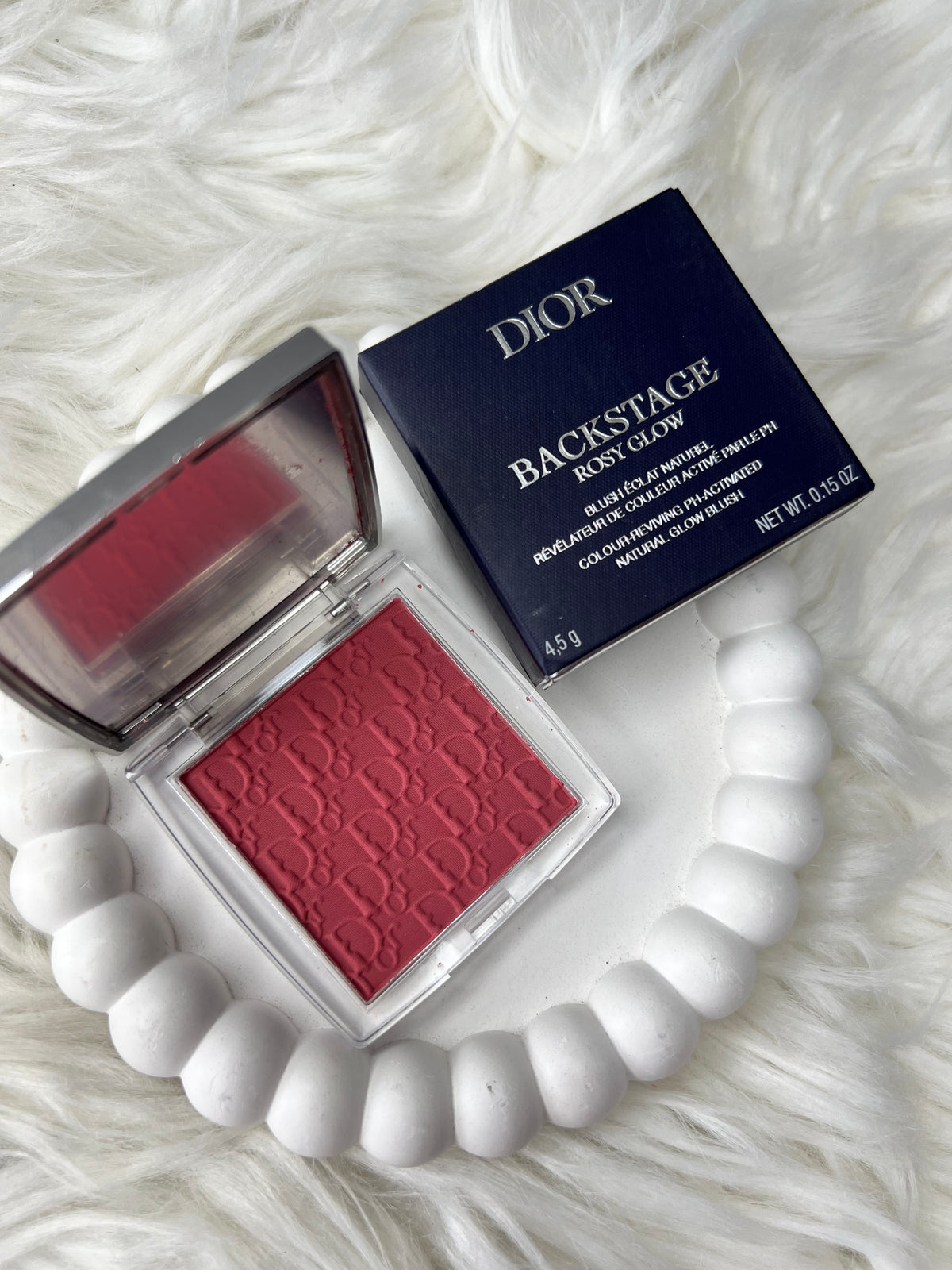 Dior Backstage Rosy Glow Blush - 012 Rosewood / Rosy Mauve - PH Activated Blush - 4.5g - Original