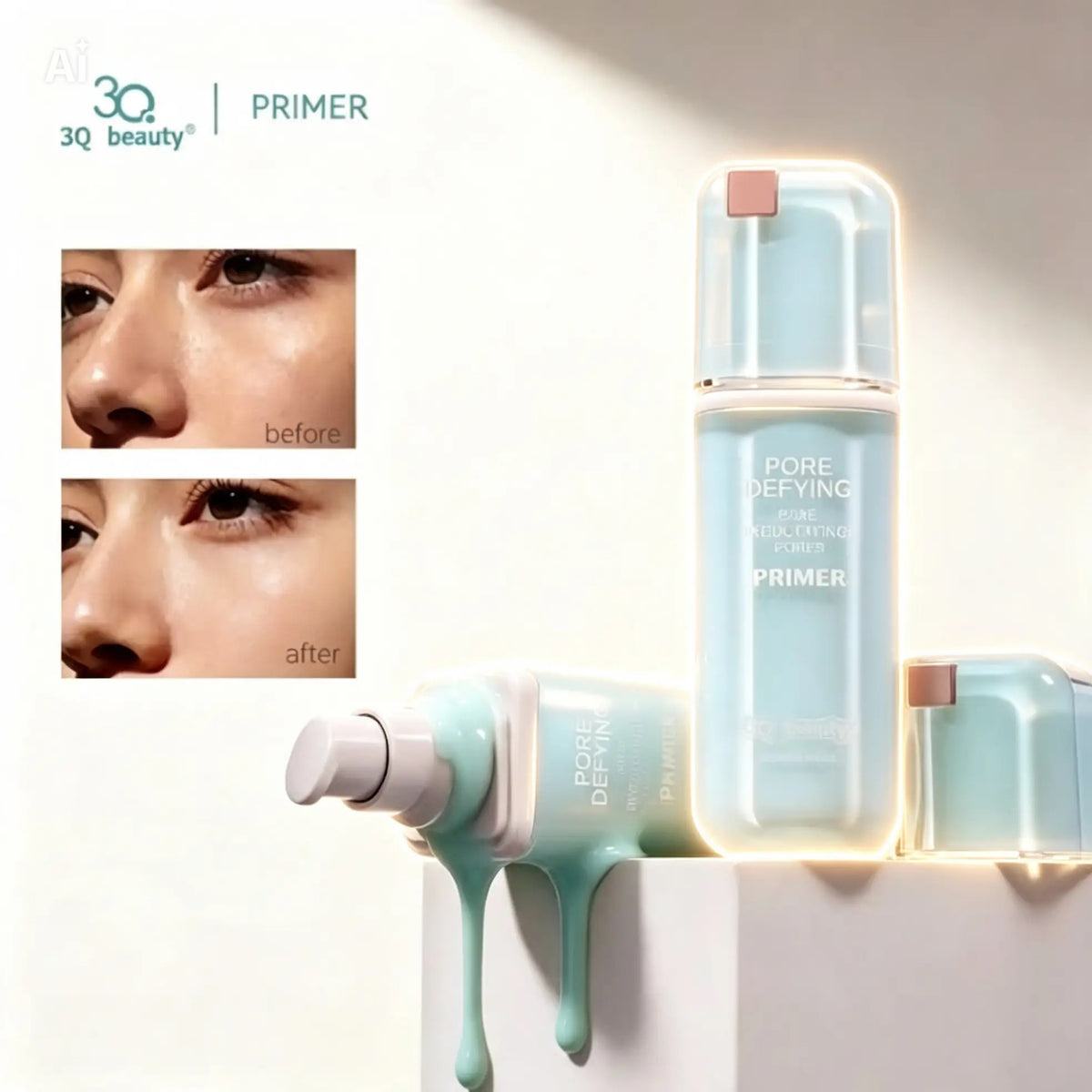 3Q Beauty Pore Brying Primer - 30g - Pore Blurring Primer - Original