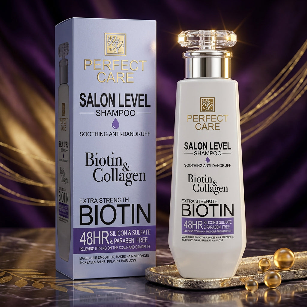 Perfect Care Salon Level Shampoo - Biotin & Colla