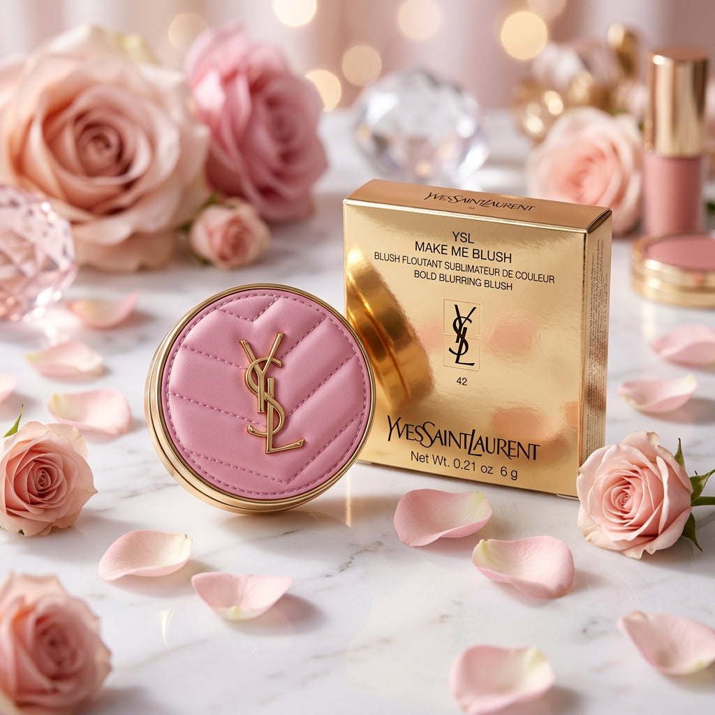 YSL Make Me Blush Bold Blurring Blush - 42 Babydoll Pink (6g) | Original | Viral TikTok Blush
Agar