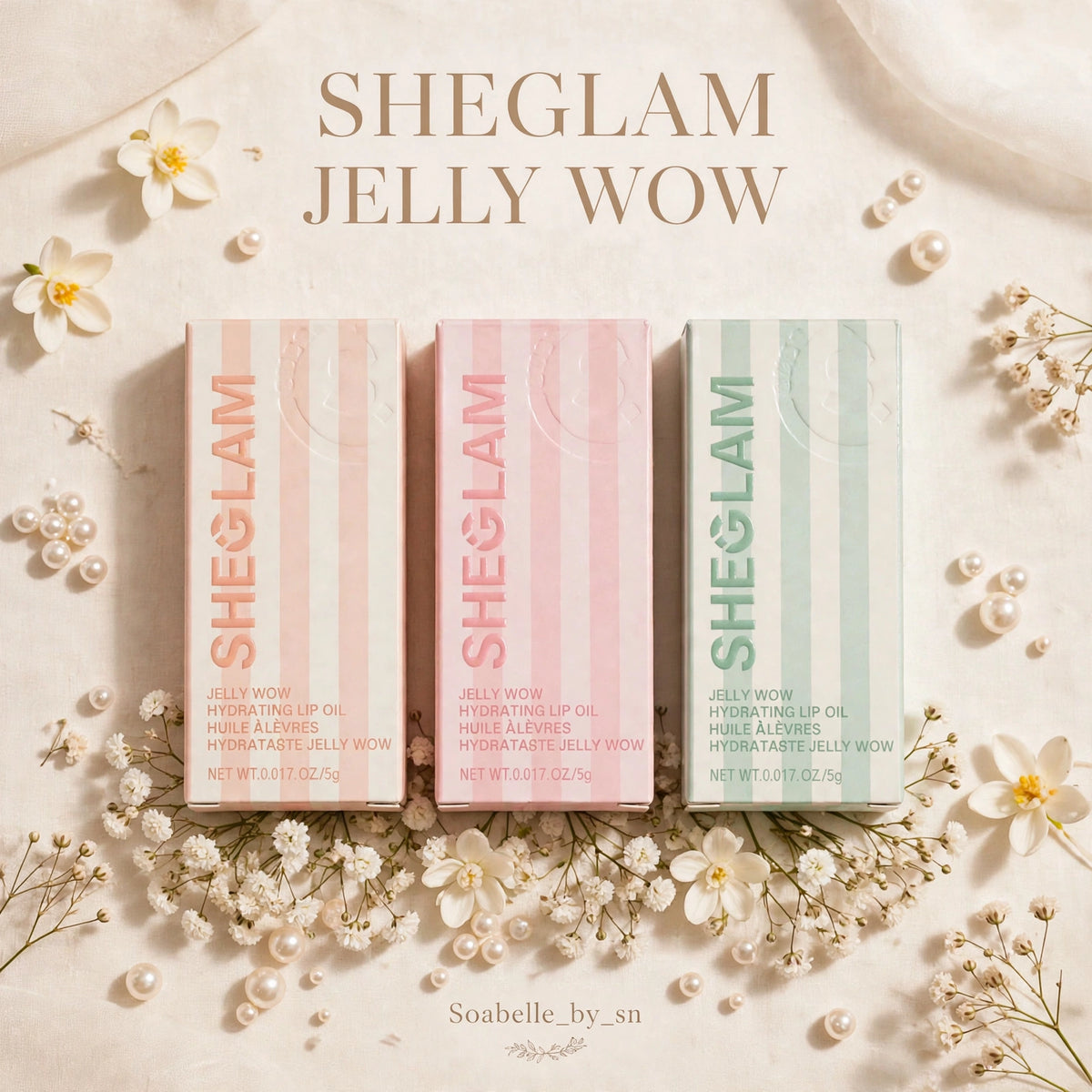 SHEGLAM Jelly Wow Lip Oil - Berry Involved - Loco For Coco - Hydrating
