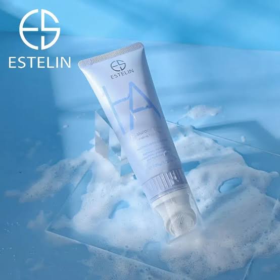ESTELIN HA Cleanser 100ml - Hyaluronic Acid - Brush Head Face Wash
