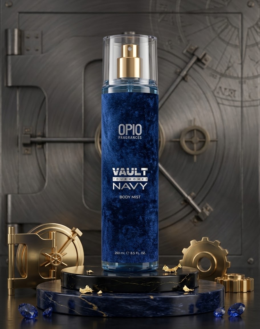 OPIO Vault Navy Body Mist For Men 250ml - Four Homme