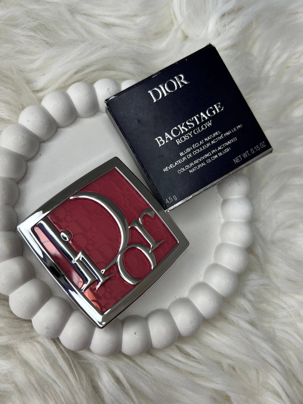 Dior Backstage Rosy Glow Blush - Natural Glow Blush - PH Activated - 4.5g - Original