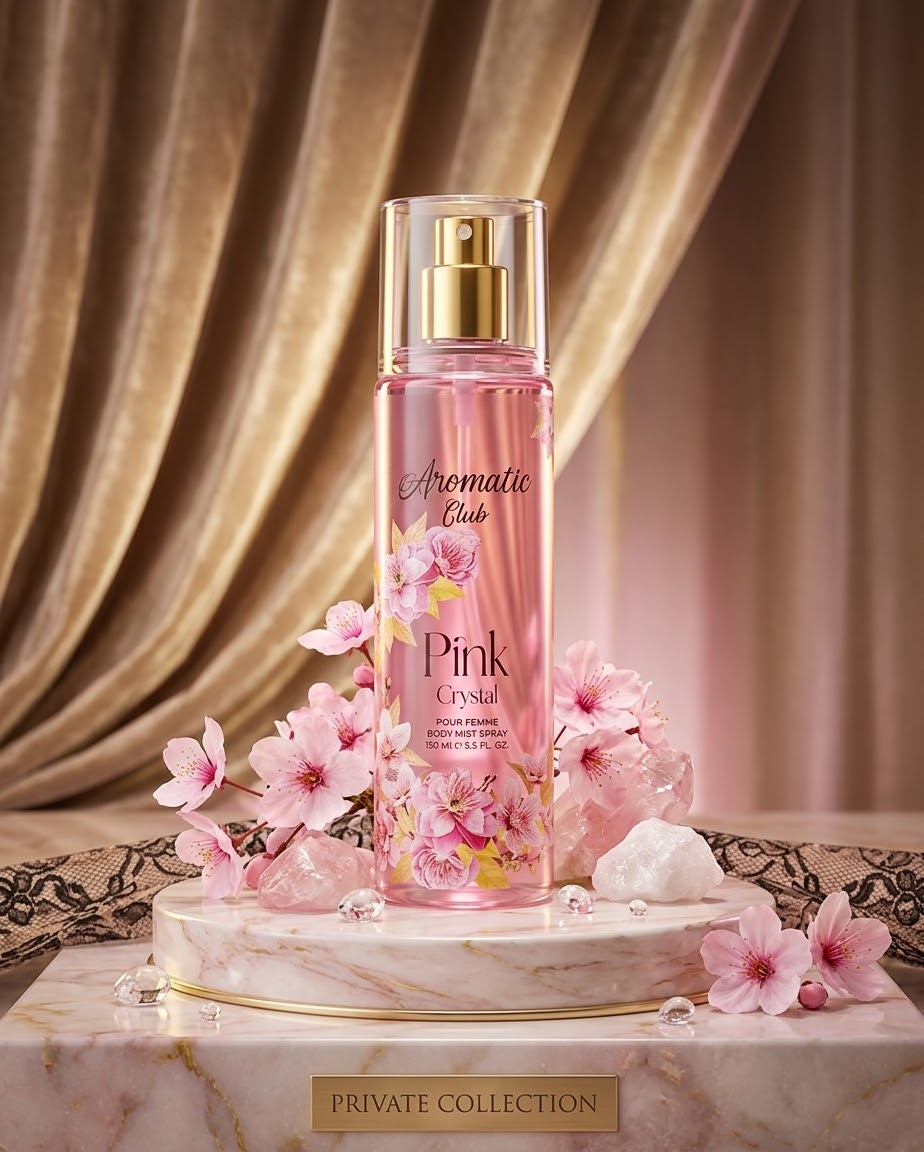Aromatic Club Romantic Summer Body Mist Spray - Pour Femme - 150ml - Lily Floral - Parfums De Luxe - For Women