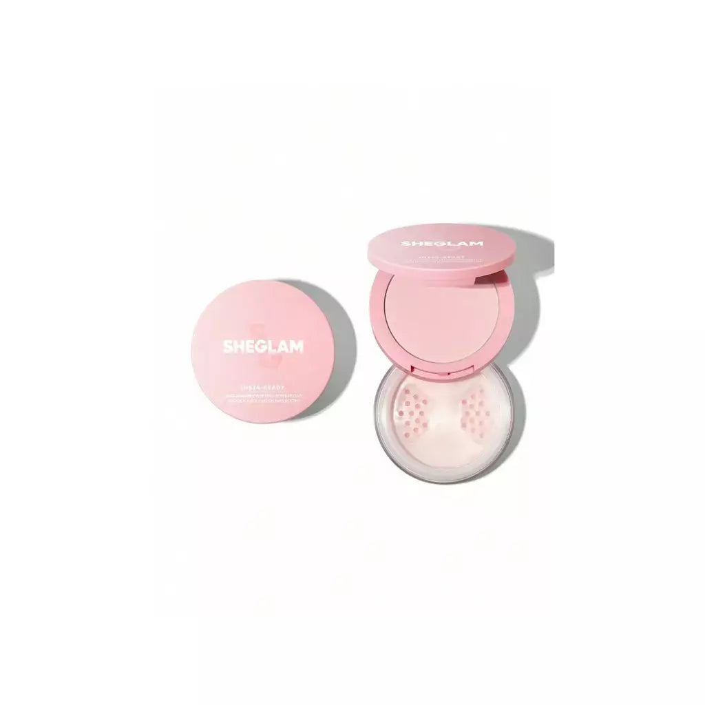 SHEGLAM Insta-Ready Setting Powder - Bubblegum - 7gm - Face & Under Eye Powder