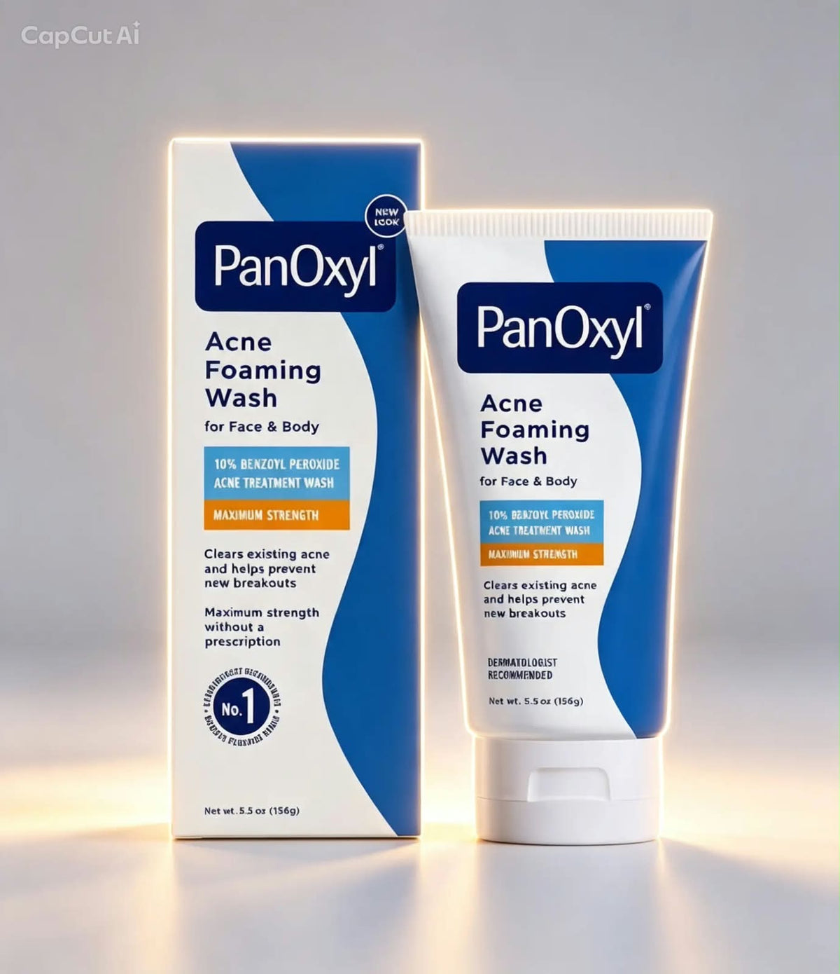 PanOxyl Acne Foaming Wash 10% - 156g - Maximum Strength