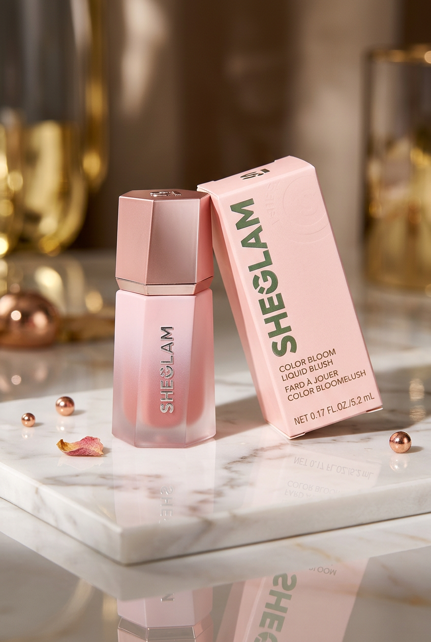 SHEGLAM Color Bloom Liquid Blush - 5.2ml - Love Cake / Risky Business / Devoted / Night Drive / Swipe Right - Original
