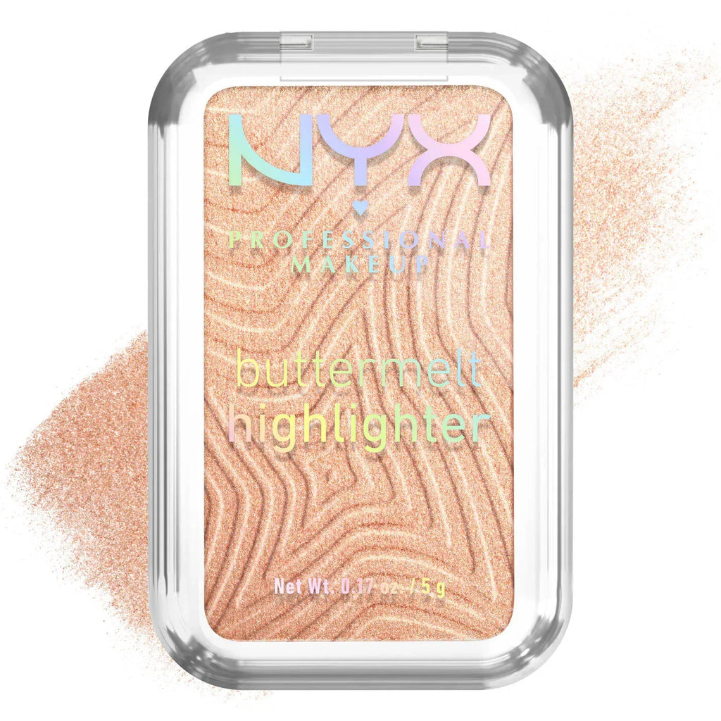 NYX Buttermelt Highlighter - Pink / Gold / Bronze - 5g