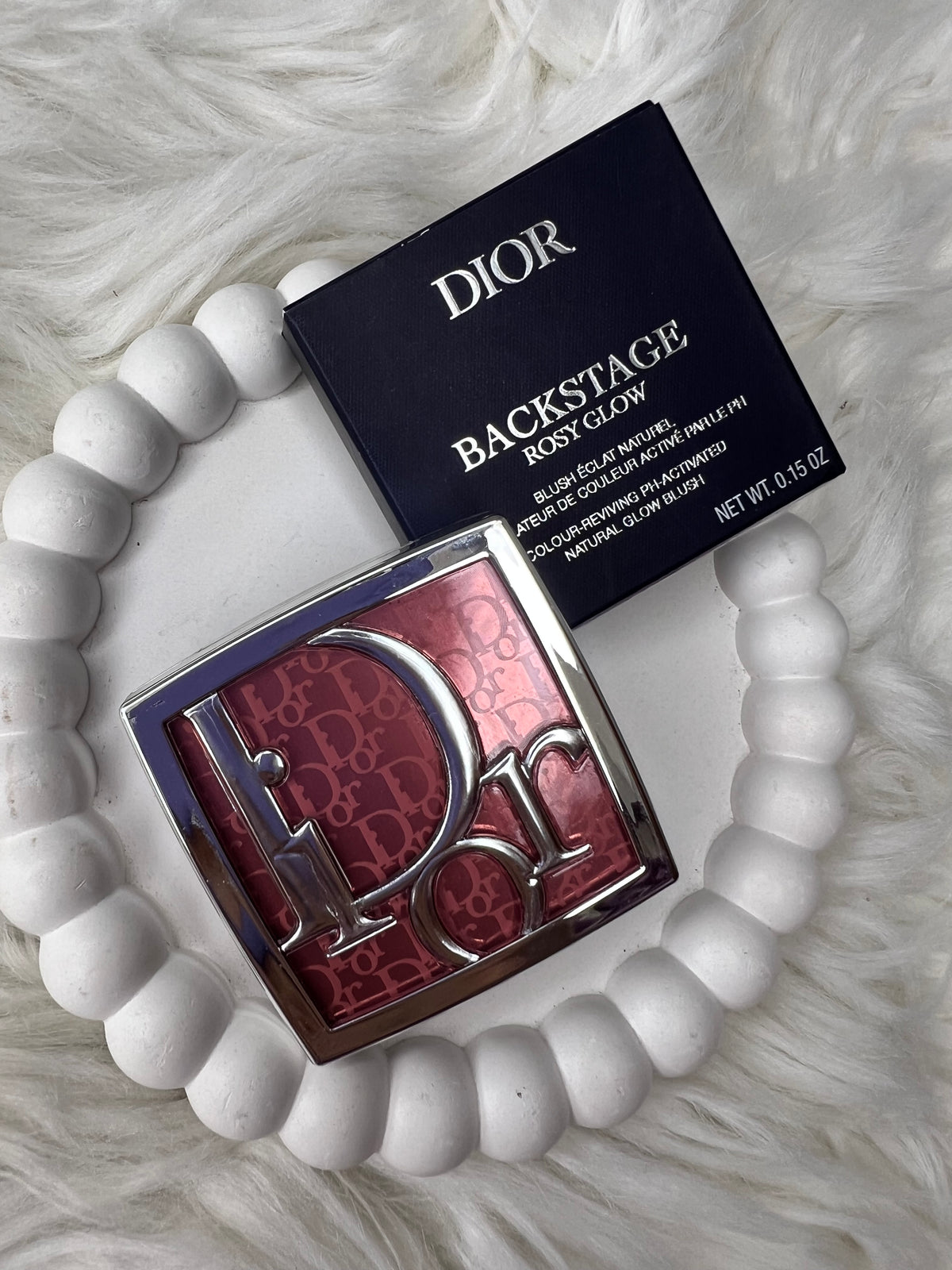 Dior Backstage Rosy Glow Blush - 012 Rosewood / Rosy Mauve - PH Activated Blush - 4.5g - Original